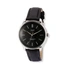Regal herrklocka svart/silver, svart band - R25061-237