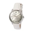 Regal herrklocka vit/silver, vitt band - R25061-631
