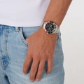 Regal herrklocka svart/silver, metallband - R88013-832