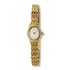 Ivy n Rox damklocka vit/guld, metallband - I25016-132