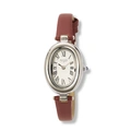Regal damklocka silver brunt band - R11034-126
