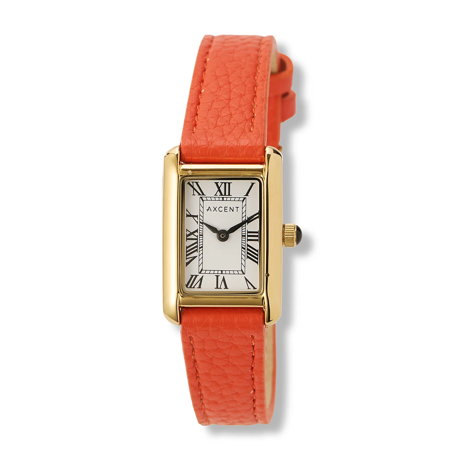 Axcent damklocka vit/guld, orange band - X25018-120
