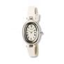 Regal damklocka vit/silver vitt band - R11034-121