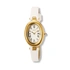 Regal damklocka vit/guld, vitt band - R11038-121