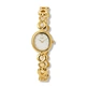 Regal damklocka guld/vit, metallband - R25078-142