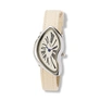 Regal damklocka vit/silver, vitt band - R25114-621