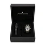 Jacques Lemans Liverpool - klockset herr, stål/vit, 41 mm