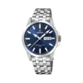 Festina Classic herrklocka blå/stål, metallband - F20357/3