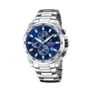 Festina Chrono Sport herrklocka blå/stål, metallband - F20463/2