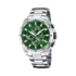 Festina Chrono Sport herrklocka grön/stål, metallband - F20463/3
