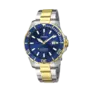 Festina Automatic Diver automatisk blå/bicolor, metallband - F20532/1
