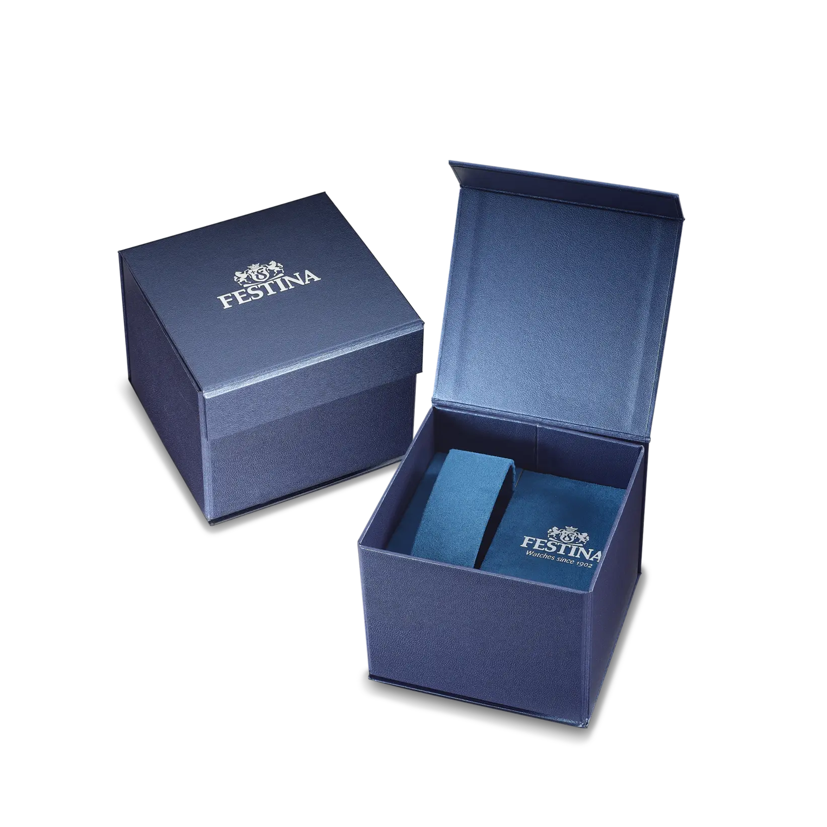 Festina Classic herrklocka blå/stål, metallband - F20511/3