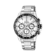 Festina Timeless Chronograph herr silver/stål, metallband - F20560/1