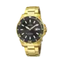 Festina Automatic Diver automatisk svart/guld, metallband - F20533/2