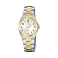 Festina Classic damklocka vit/bicolor, metallband - F20556/1