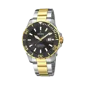 Festina Automatic Diver automatisk svart/bicolor, metallband - F20532/2