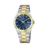 Festina Classic herrklocka blå/bicolor, metallband - F20554/4