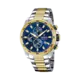 Festina Chrono Sport herrklocka blå/bicolor, metallband - F20562/2