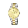 Festina Classic herrklocka guld/bicolor, metallband - F20554/3
