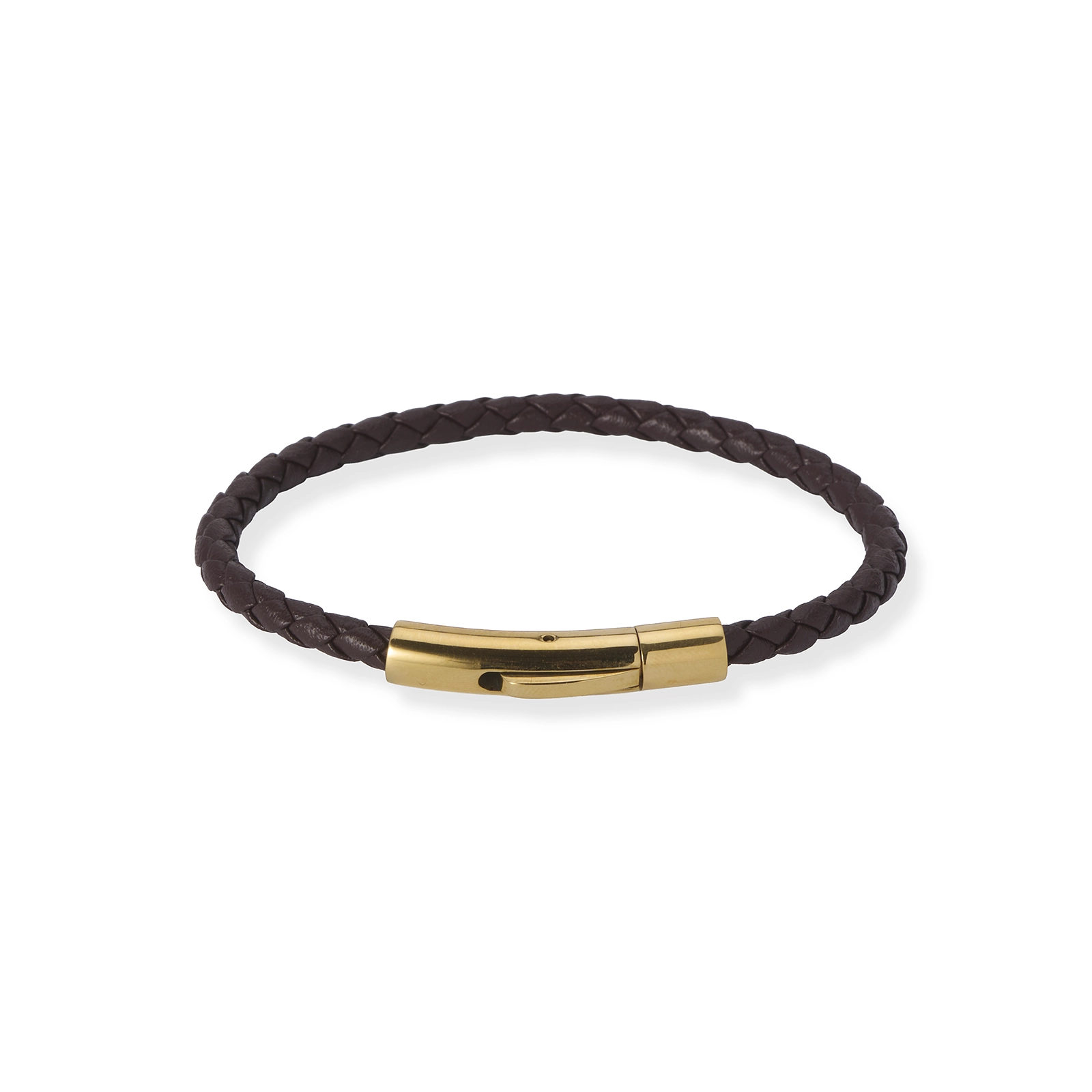 Moretime damklocka silver/guld, läderband - MG1328-636