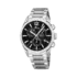 Lotus herrklocka - kronograf, stål/svart, 42 mm