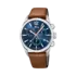 Lotus herrklocka - kronograf, läder/blå, 42 mm