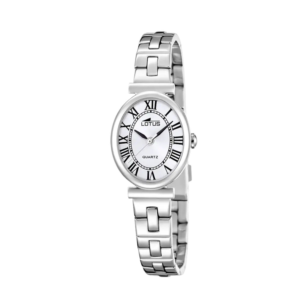 Lotus 2gether dam silver/stål, metallband - L19016/5