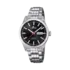Lotus herrklocka - dag/datum, stål/svart, 42mm