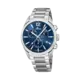Lotus herrklocka - kronograf, stål/blå, 42 mm