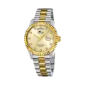 Lotus herrklocka -  dag/datum, bicolor/beige, 41,5 mm