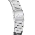 Lotus herrklocka -  metallband, datum, stål/vit, 40 mm