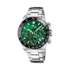 Lotus herrklocka - datum, kronograf, stål/grön, 43,5 mm