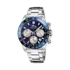 Lotus herrklocka - datum, kronograf, stål/blå, 43,5 mm