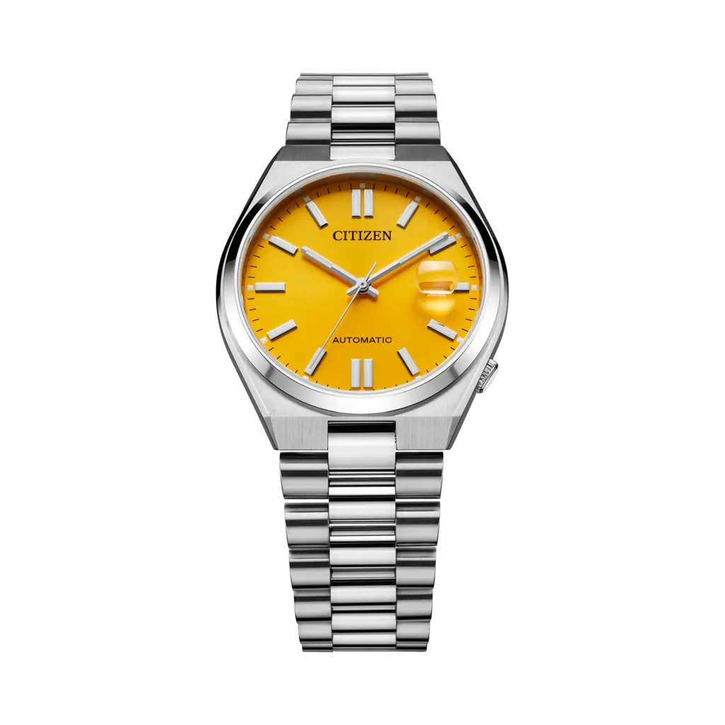 Citizen Tsuyosa automatisk herr - stål/gul NJ0150-81Z