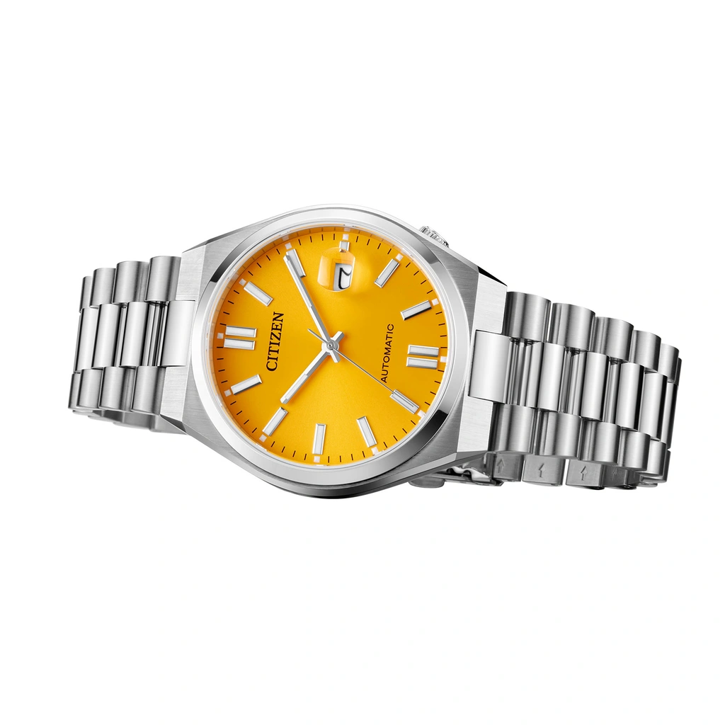 Citizen Tsuyosa automatisk herr - stål/gul NJ0150-81Z