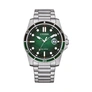 Citizen Marine Eco-Drive, stål/grön - AW1811-82X