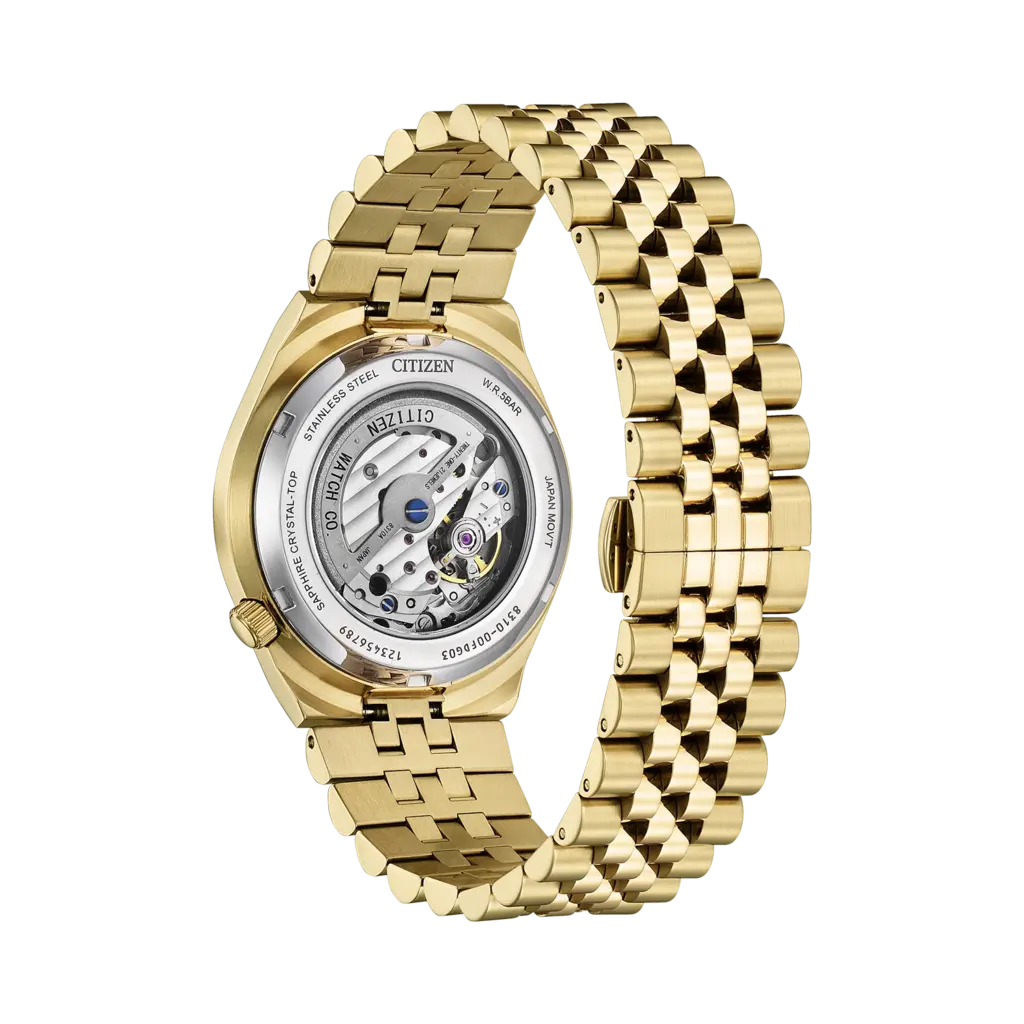 Citizen Tsuyosa 60 Automatic - guld/blå 40mm NK0023-57L