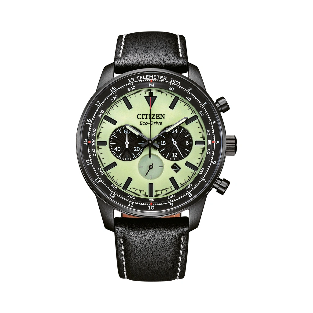 Citizen Aviator Eco Drive Chrono svart CA4505-21X