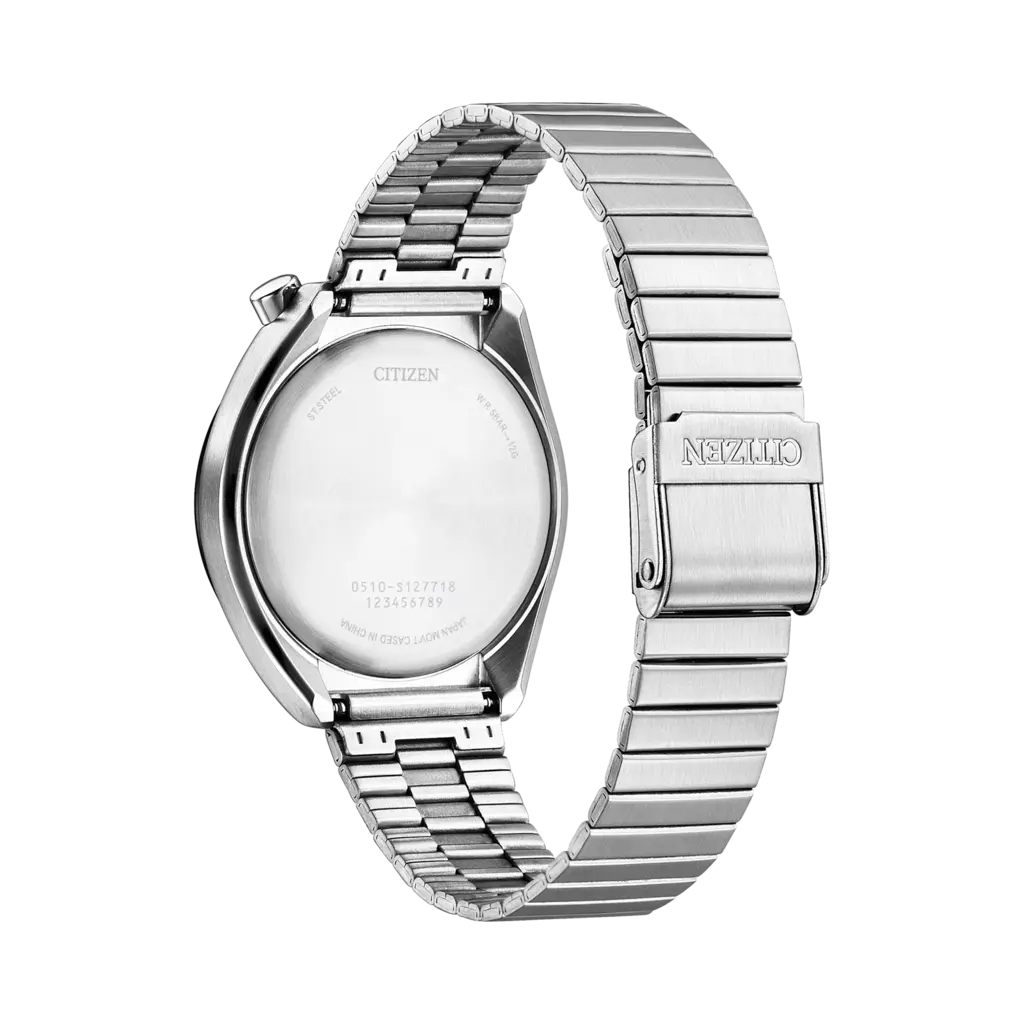 Citizen Bullhead Vit/Silver, Stållänk - AN3660-81A