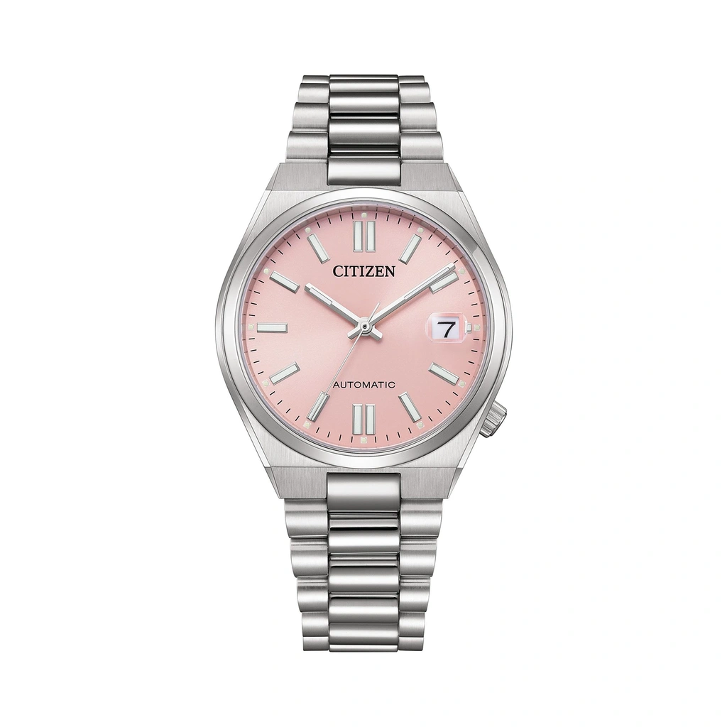 Citizen Tsuyosa automatisk - stål/rosa 37mm NJ0200-50Z