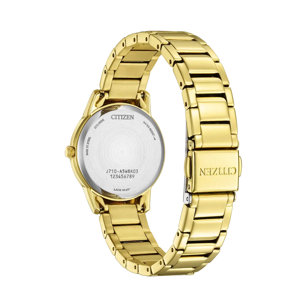 Citizen Eco Drive dam guld/pärlemor FE1242-78D
