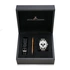 Jacques Lemans Liverpool herrklocka - set vit/stål, 44 mm