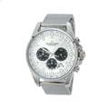 Jacques Lemans Liverpool herrklocka - set vit/stål, 44 mm
