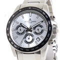 Jacques Lemans Liverpool - klockset herr, stål/vit, 41 mm