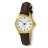 Moretime dam vit/guld, brunt band - M52848-122