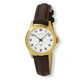 Moretime dam vit/guld, brunt band - M52848-122