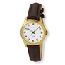 Moretime dam vit/guld, brunt band - M52848-122