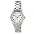 Moretime dam vit/stål, metallband - M58424-127