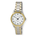 Moretime dam vit/bicolor, metallband - M58424-217