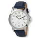 Regal herr vit/silver, blått band - R26991-113